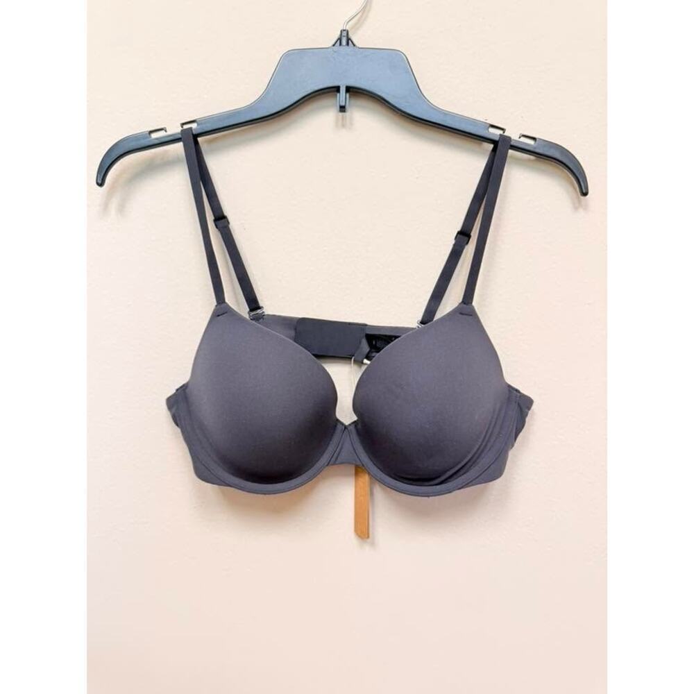 SKIMS FITS EVERYBODY T-Shirt Bra - Onyx Size 38A NWT #1723